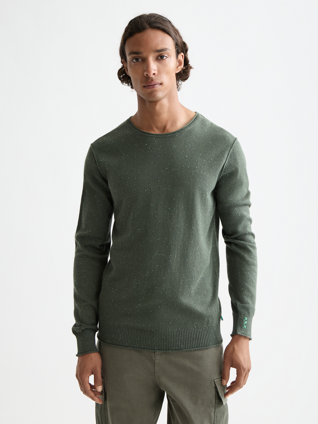 Wool blend pullover