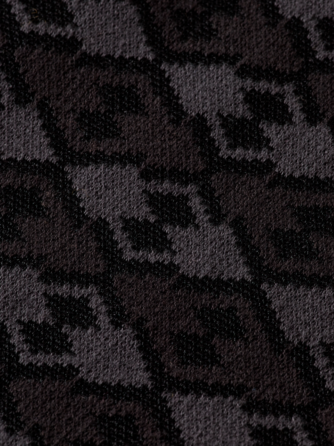 Tonal knitted polo
