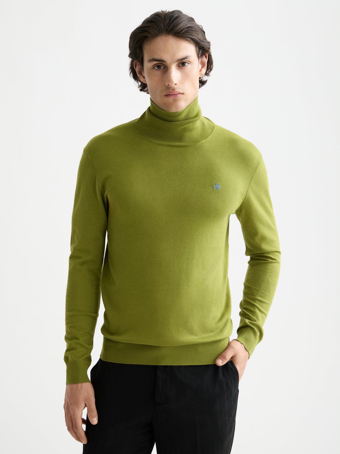 Ecovero blend turtleneck sweater