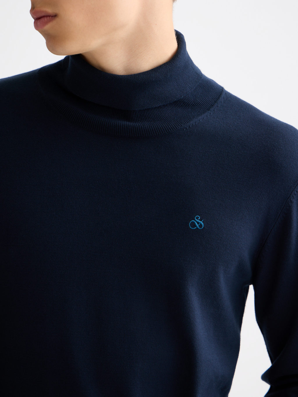 Ecovero blend turtleneck sweater