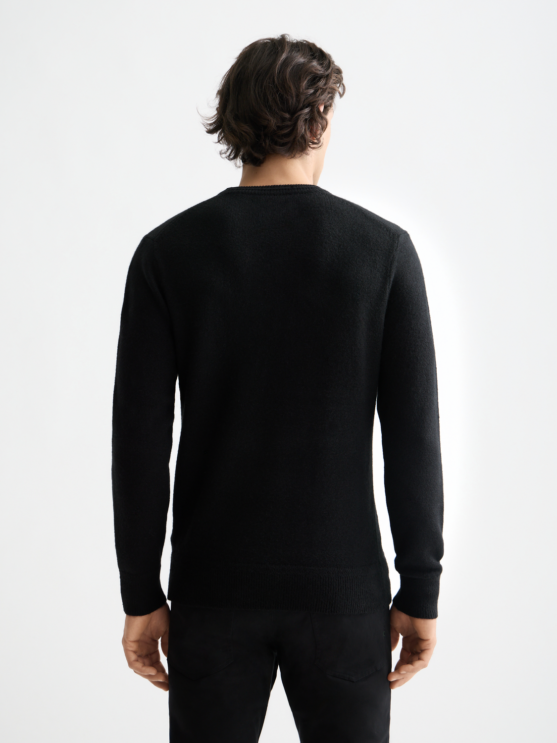 Soft knit regular fit crew neck