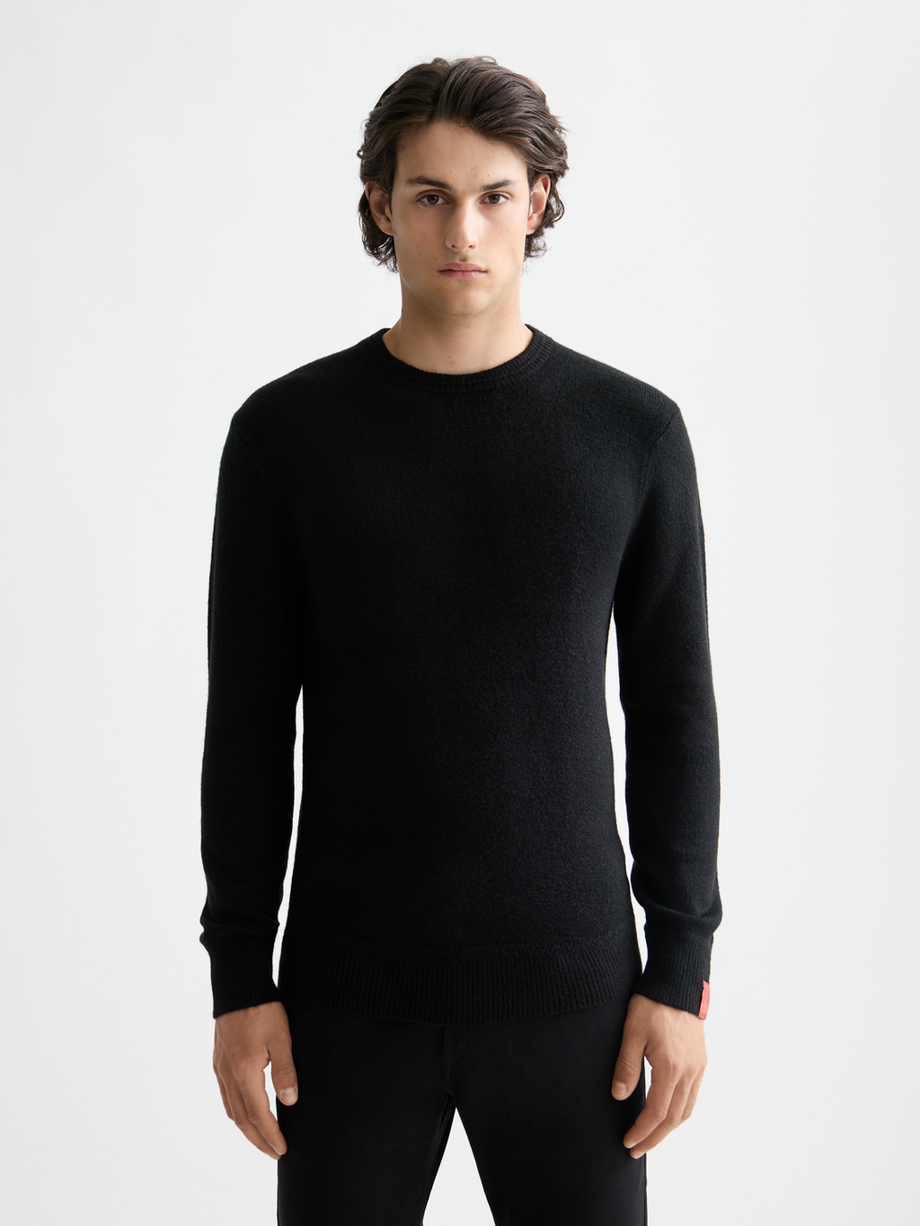 Soft knit regular fit crew neck