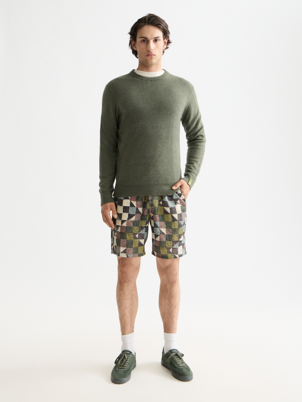 Soft knit regular crew neck
