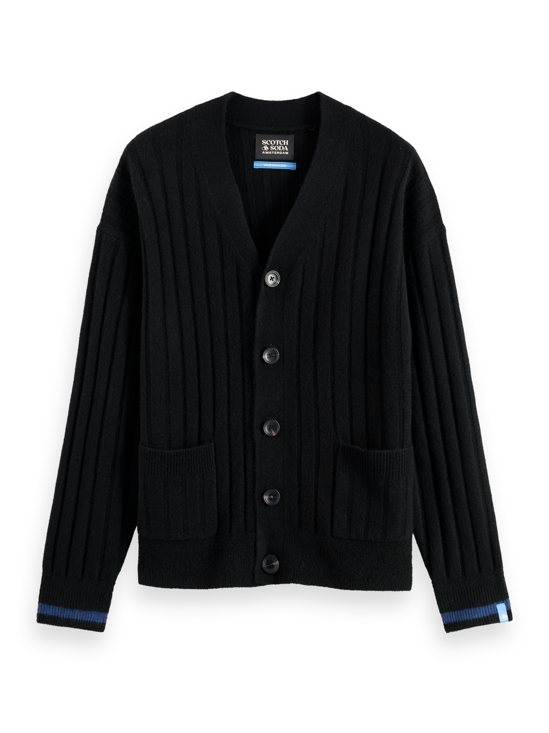 Soft knit dropped shoulder cardigan