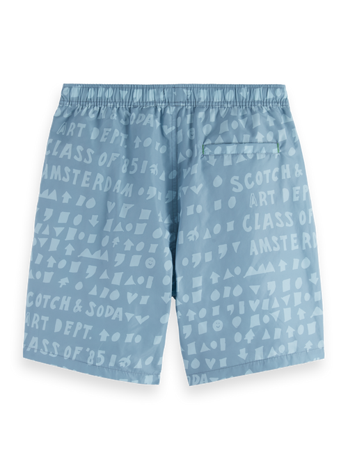 Printed swim shorts