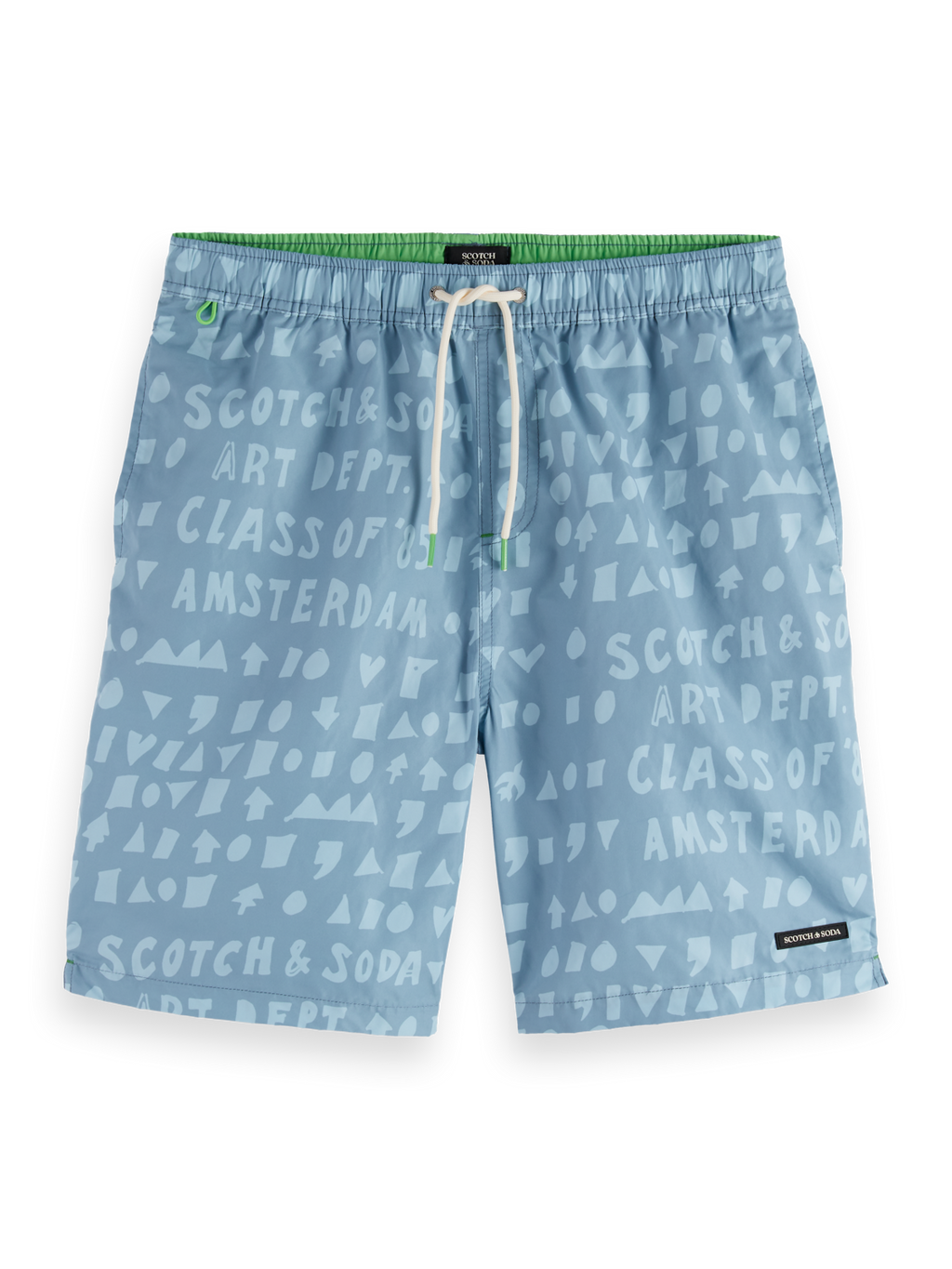 Printed swim shorts