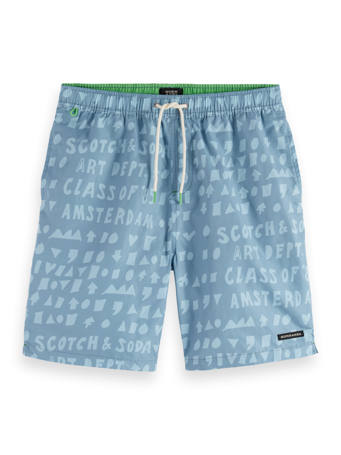 Printed swim shorts
