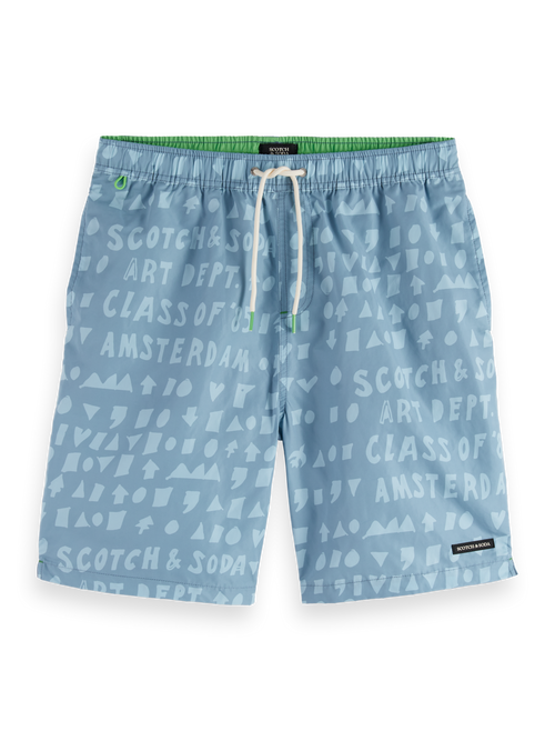 Printed swim shorts