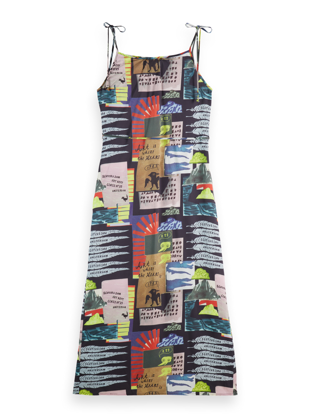 Midi slip dress