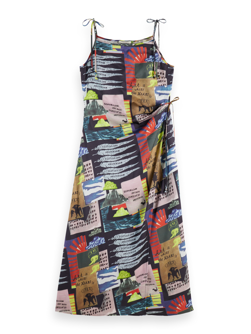 Midi slip dress