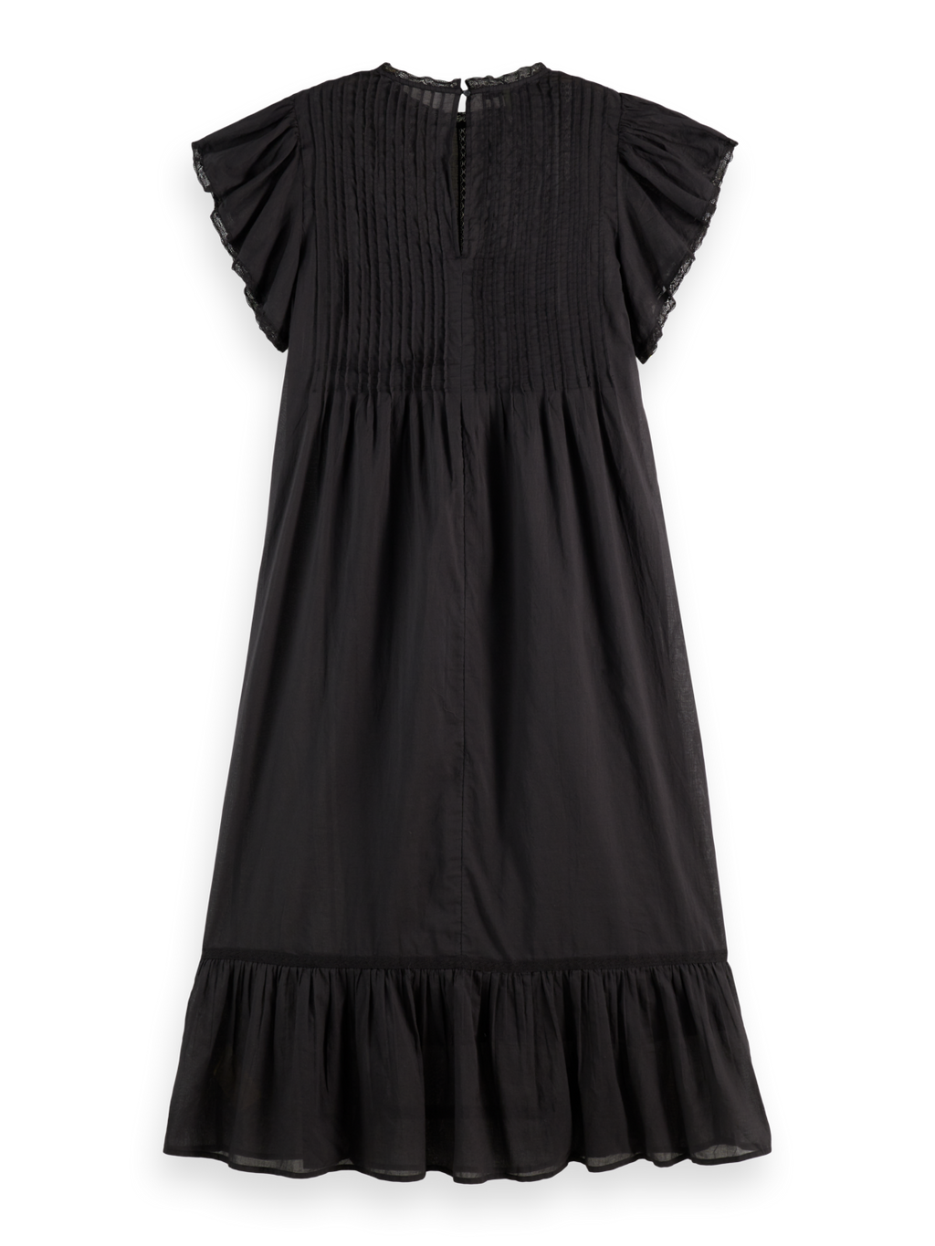 Maxi dress with lace details