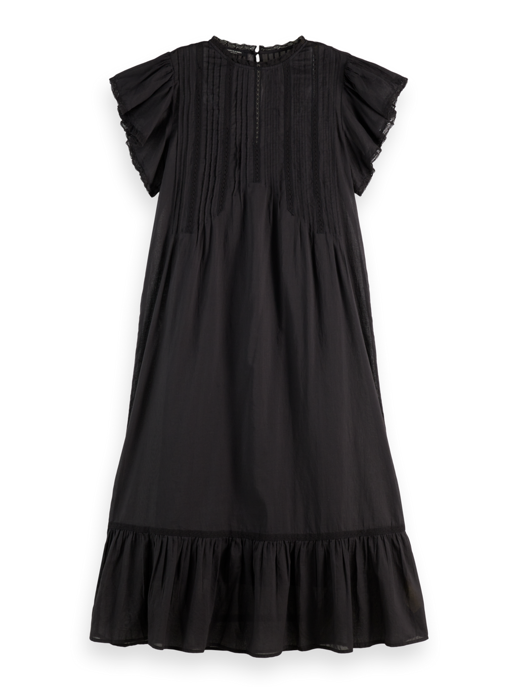 Maxi dress with lace details