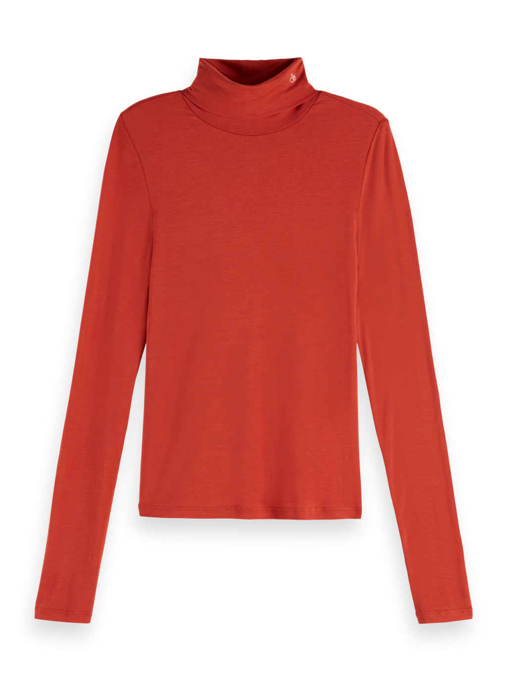 Roll up neck top