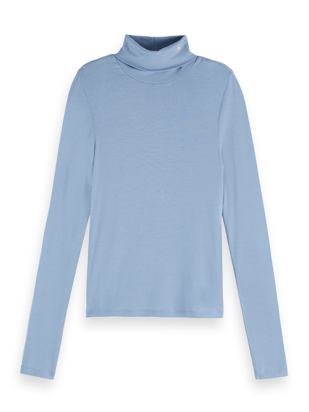 Roll up neck top