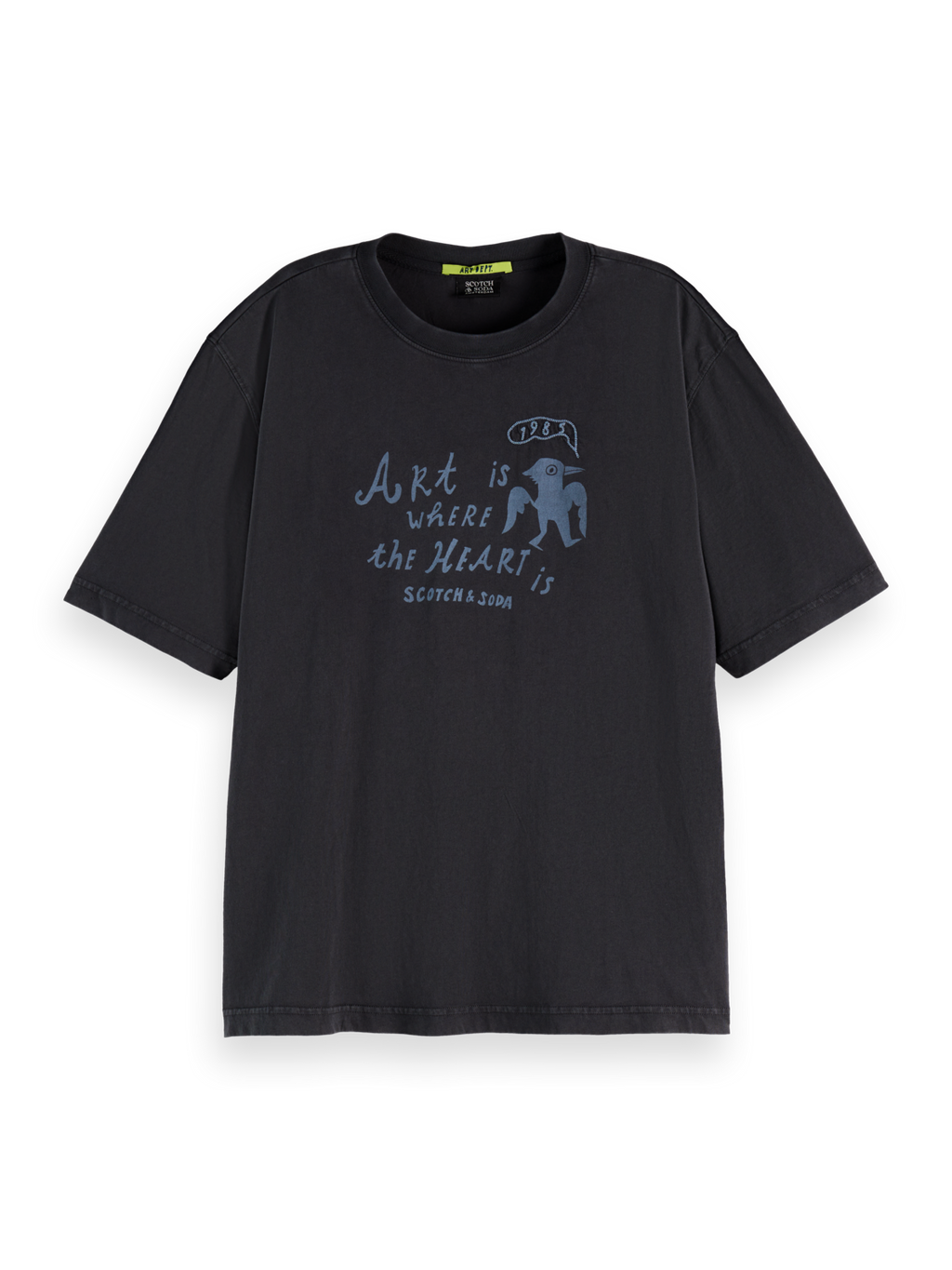 Washed artwork T-shirt