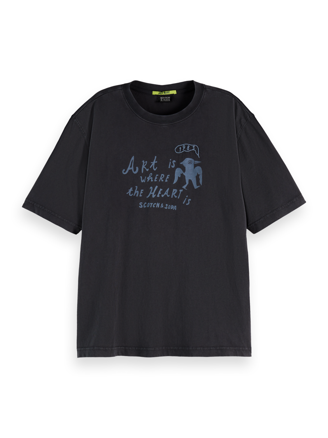 Washed artwork T-shirt