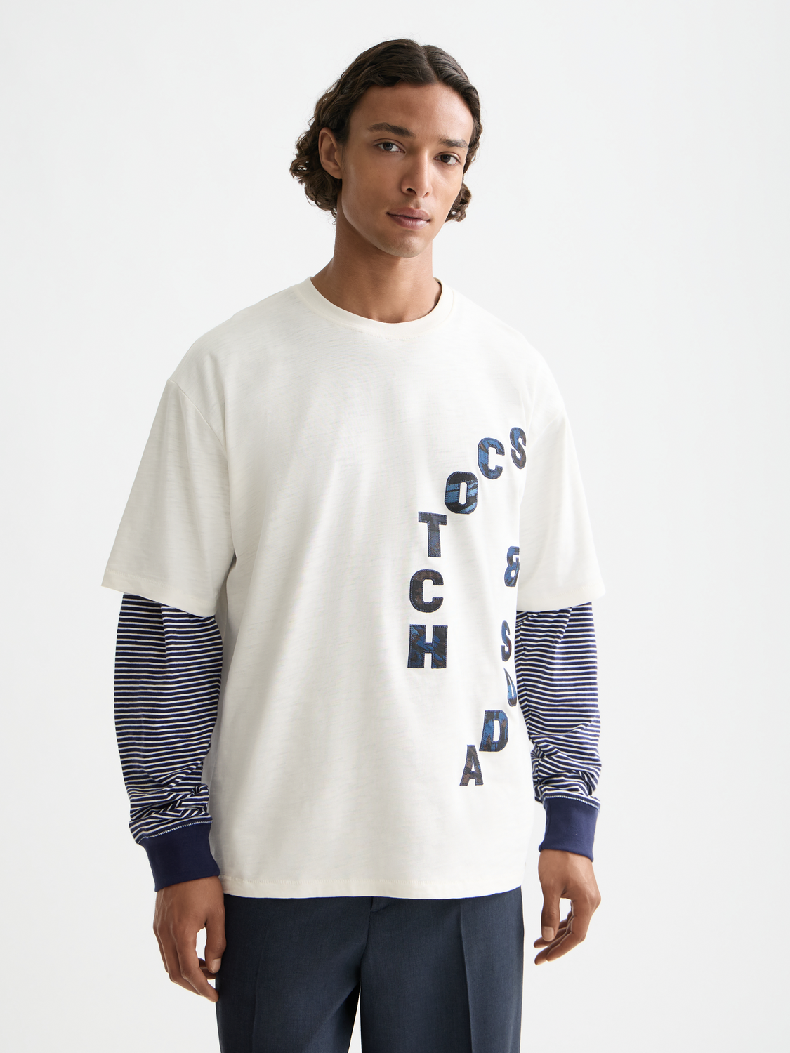 Loose Applique T-shirt