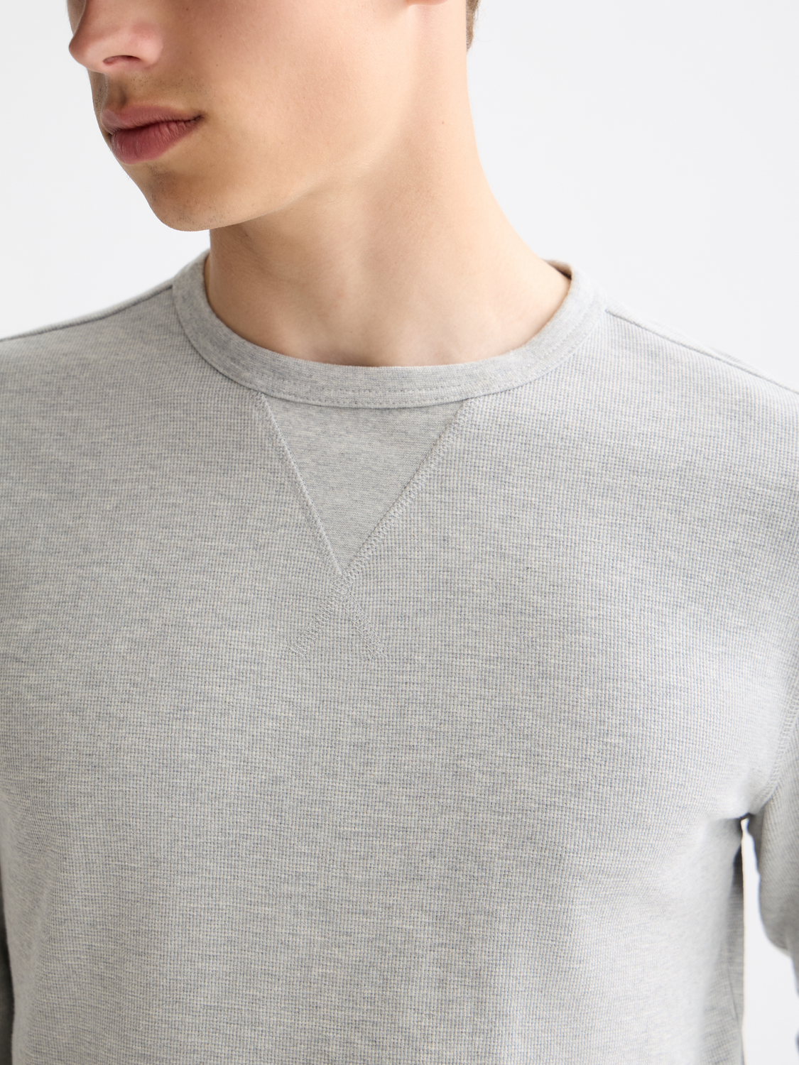 Waffle T-shirt LS