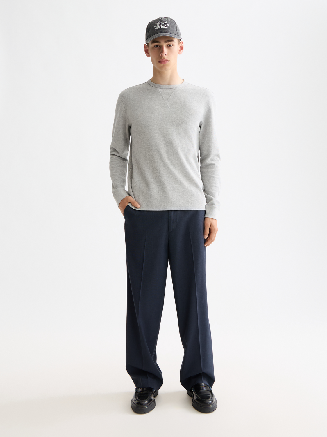 Waffle T-shirt LS