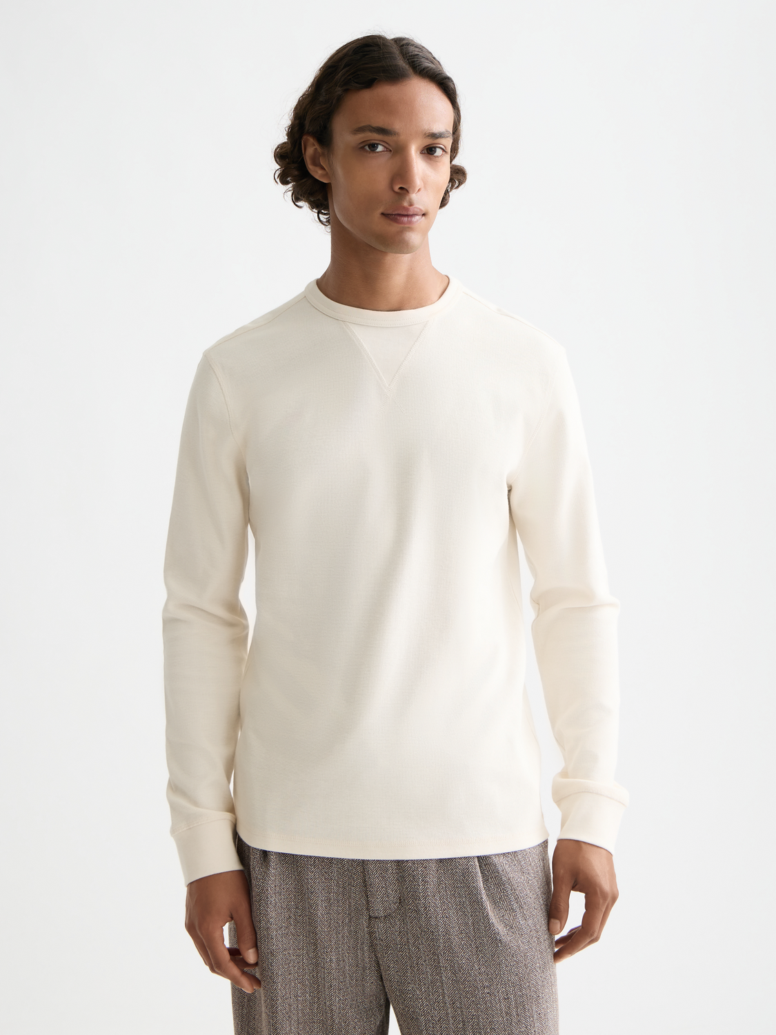 Waffle T-shirt LS