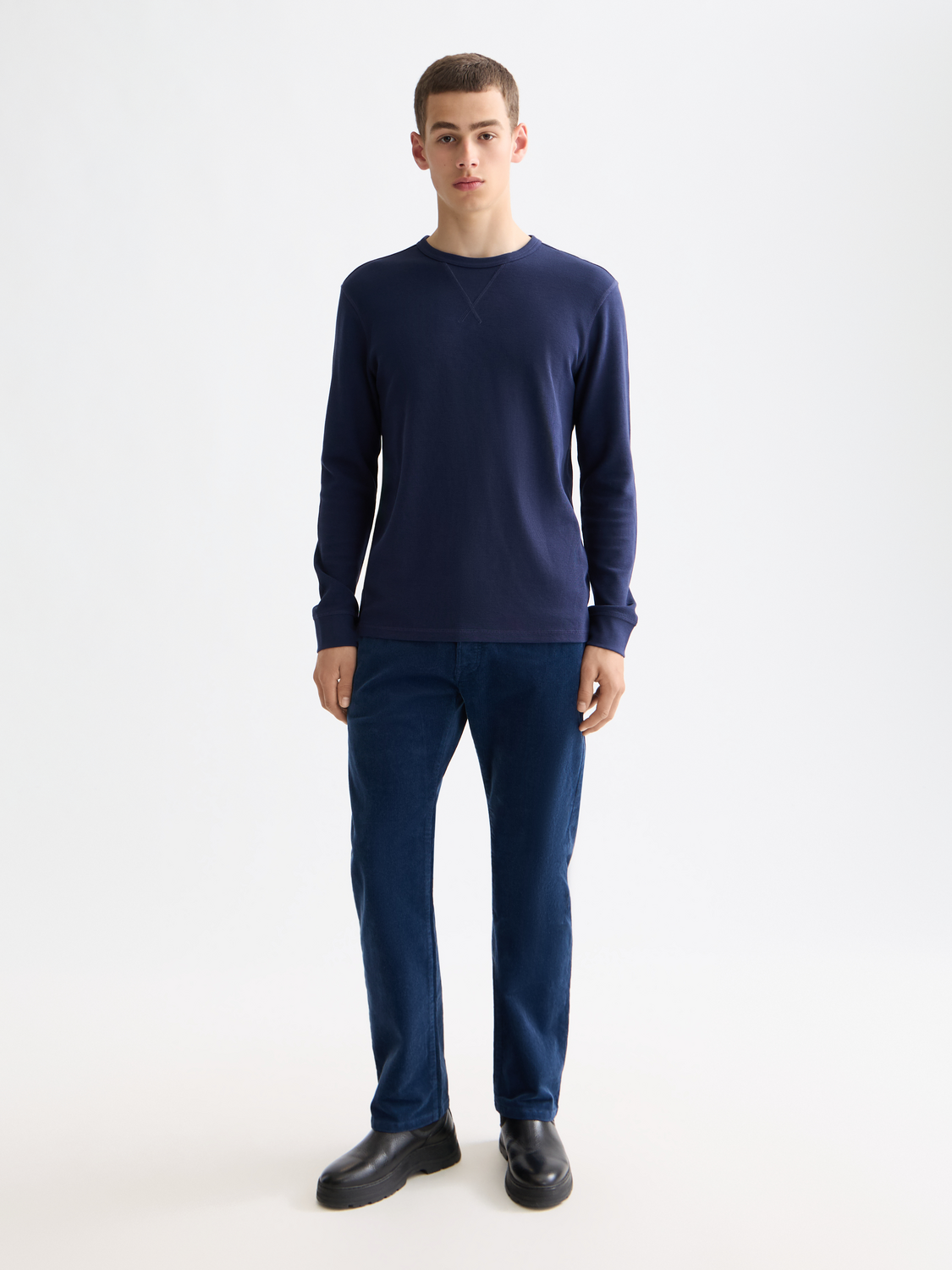 Waffle T-shirt LS