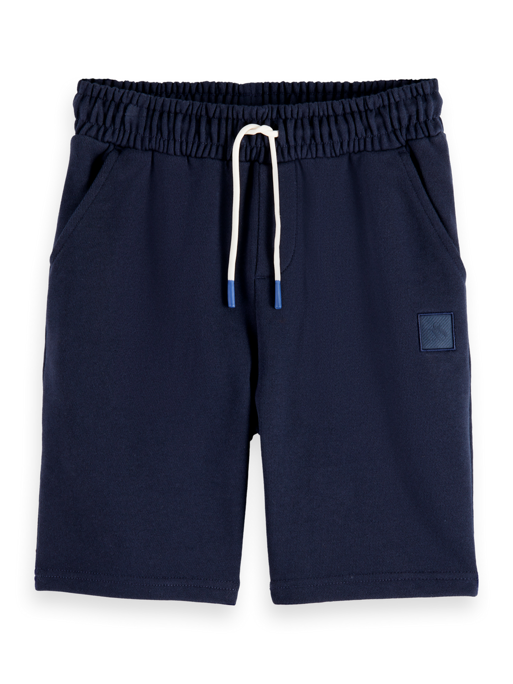 Boys Essentials logo badge sweatshorts - SKY CAPTAIN