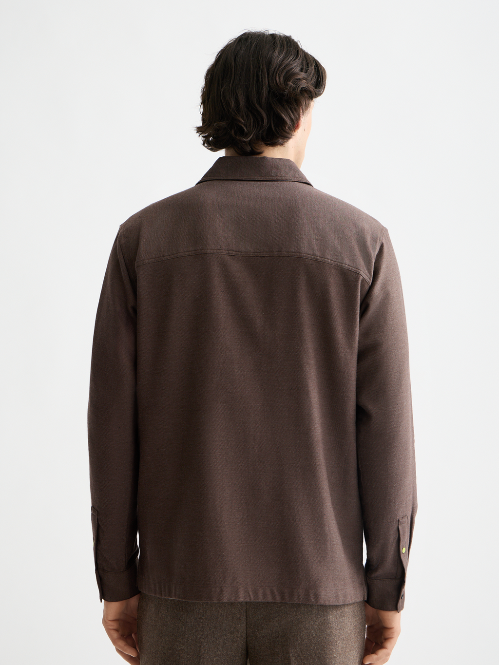 Melange relaxed shirt