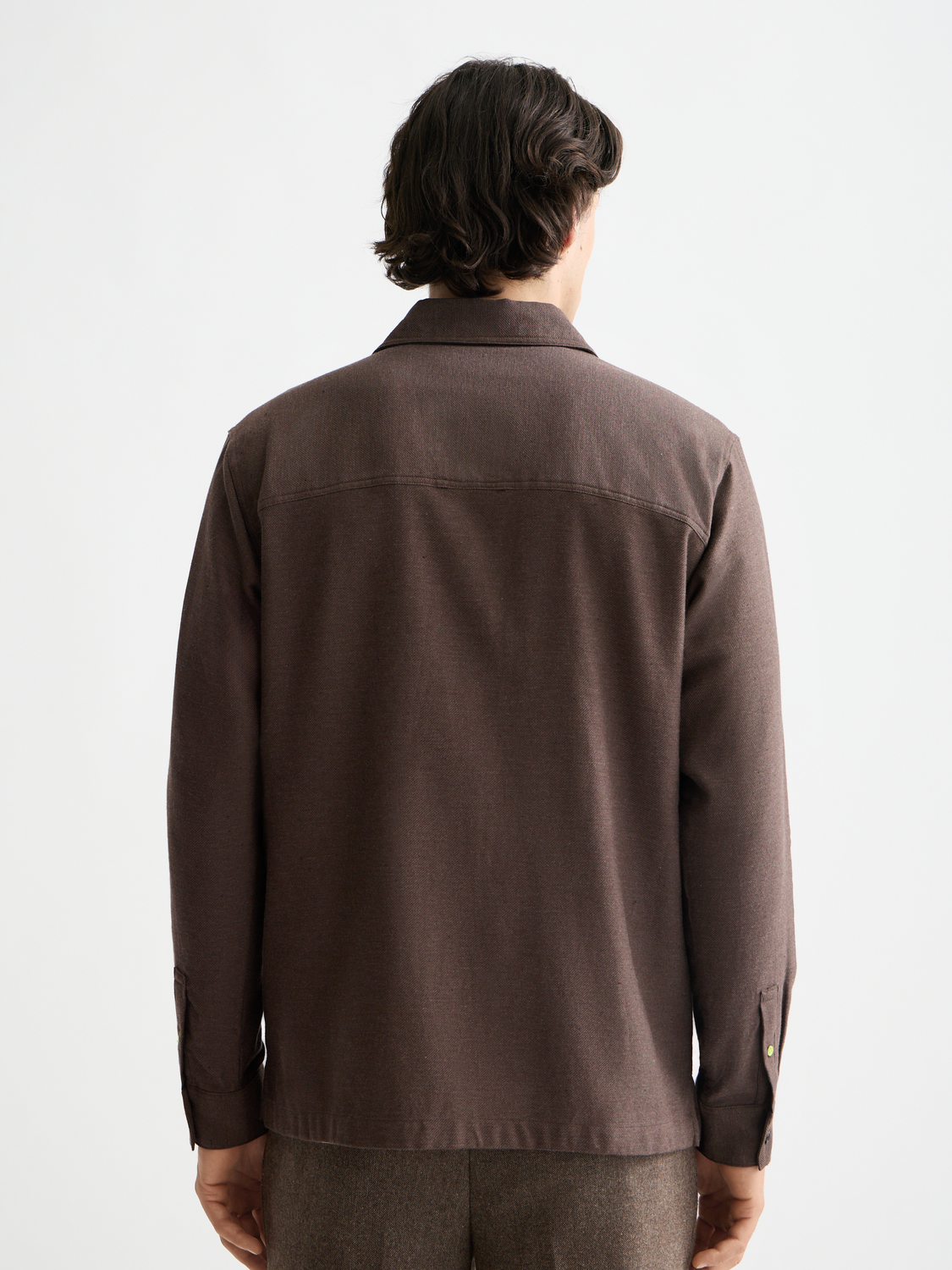 Melange relaxed shirt