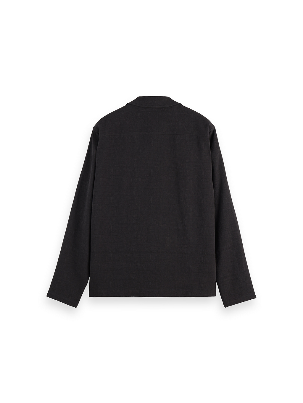 Tonal jacquard relaxed-fit shirt