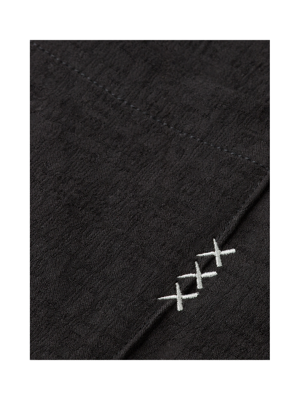 Tonal jacquard relaxed-fit shirt