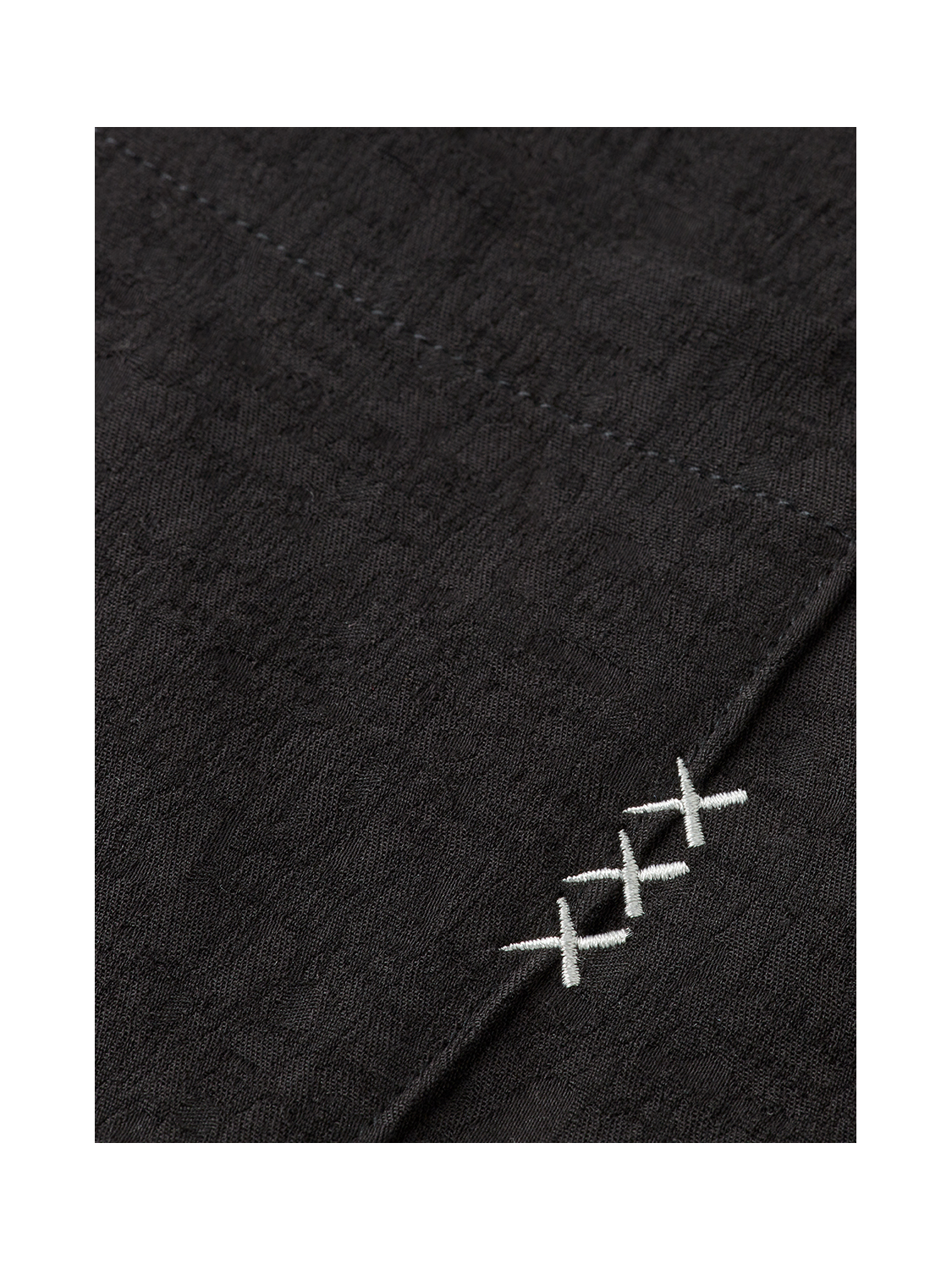 Tonal jacquard relaxed-fit shirt