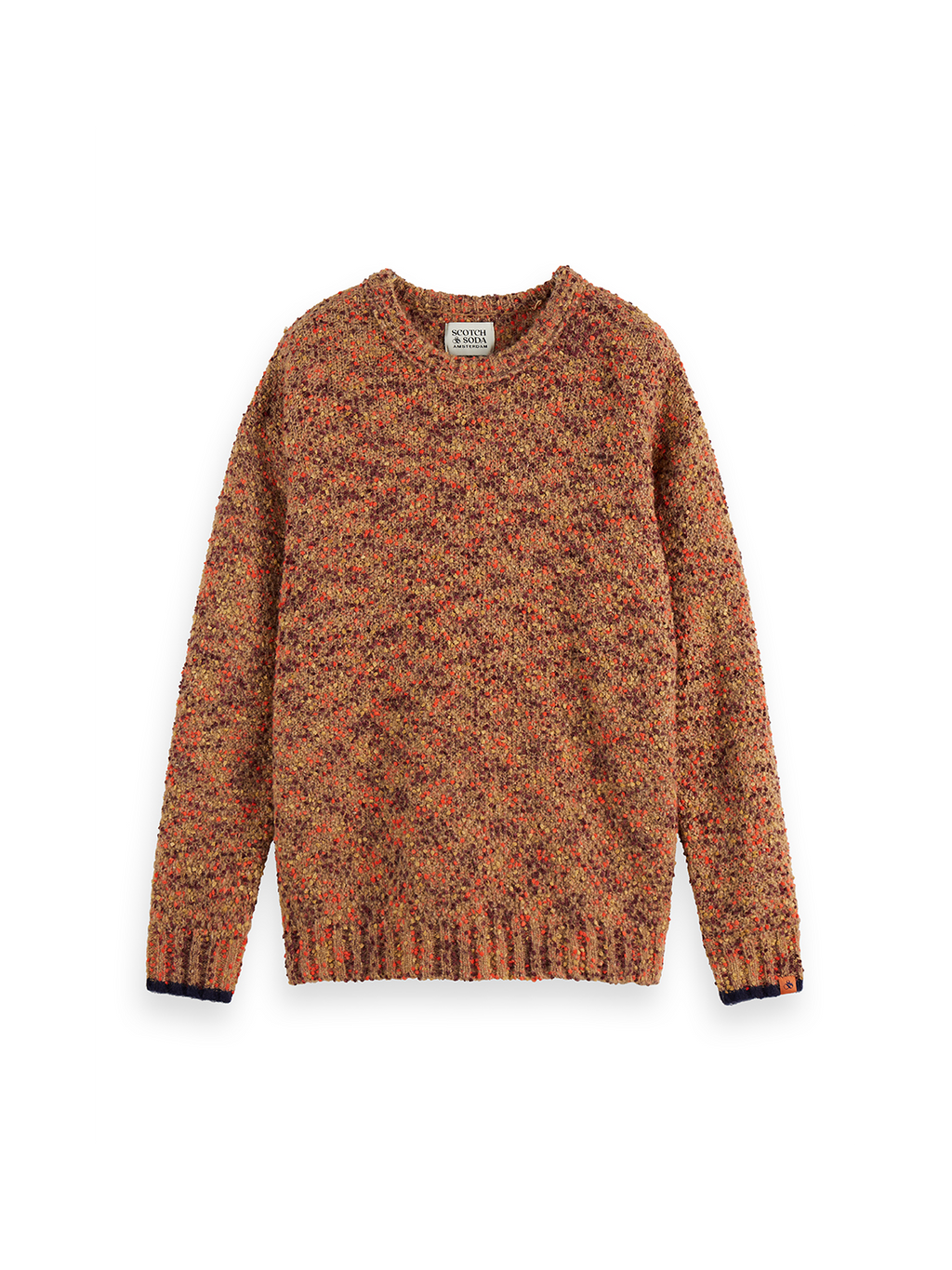 Chunky dropped shoulder pullover