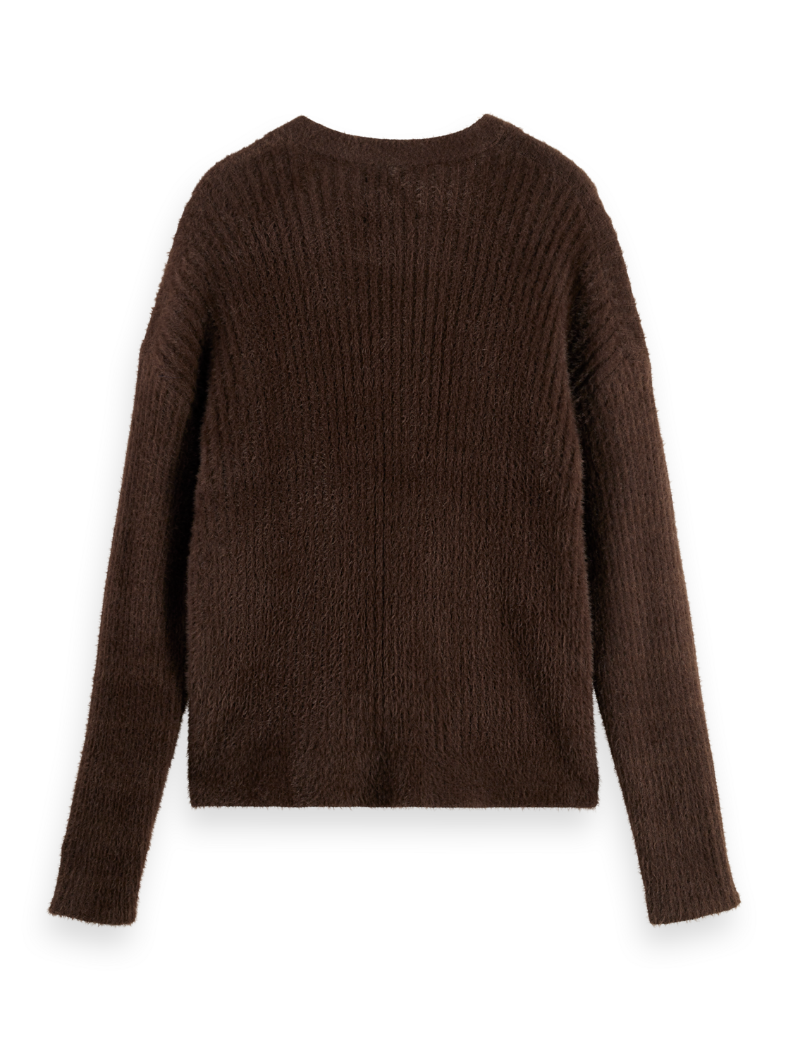 Hairy cardigan