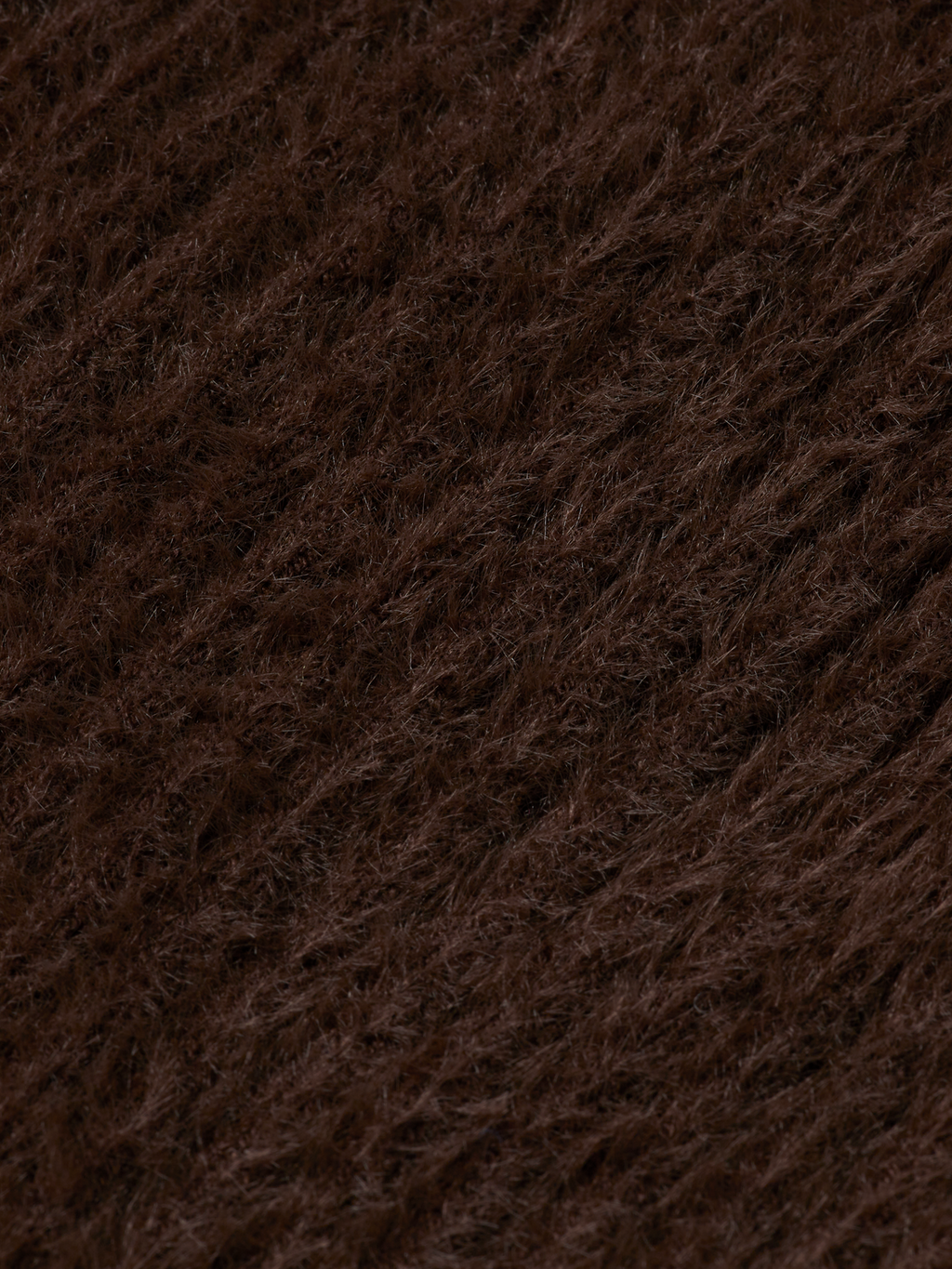 Hairy cardigan