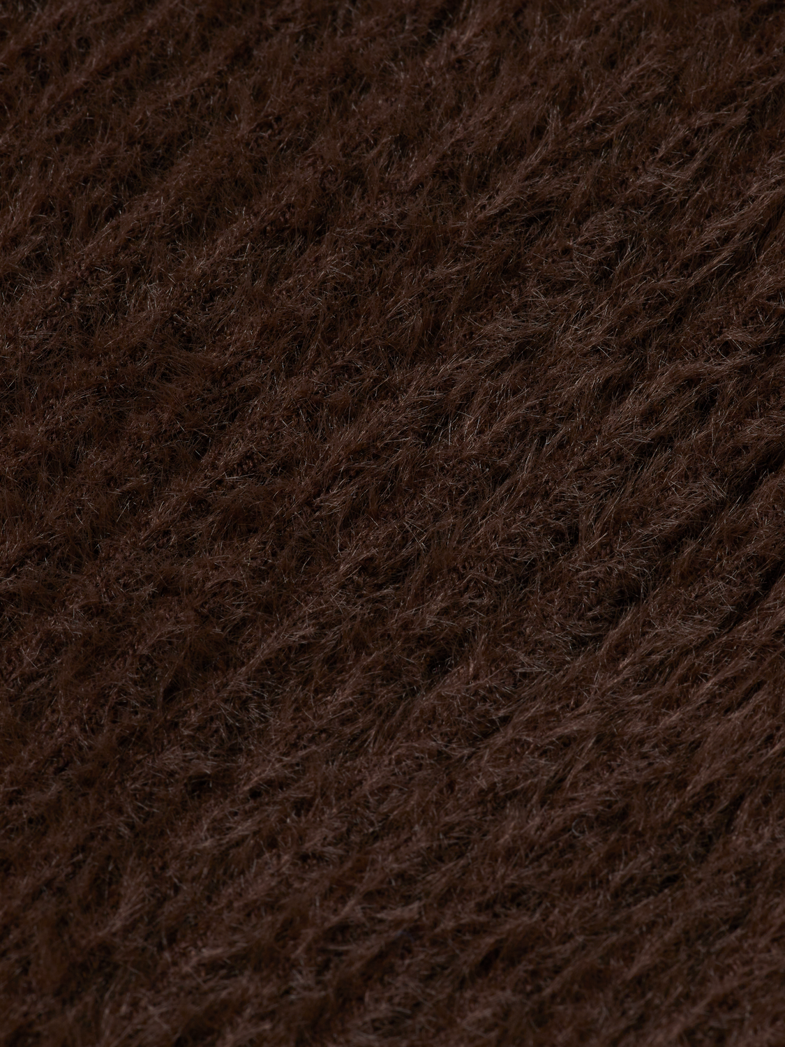 Hairy cardigan