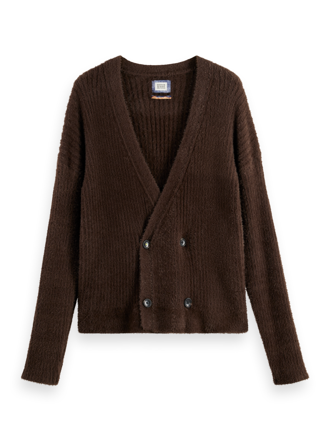 Hairy cardigan