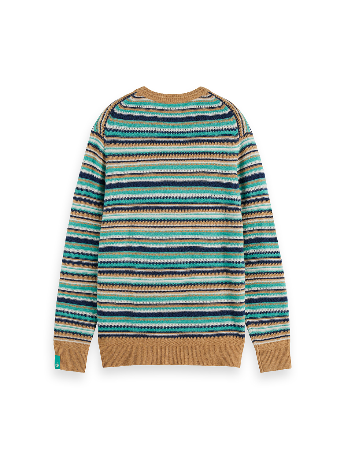 striped pullover knit