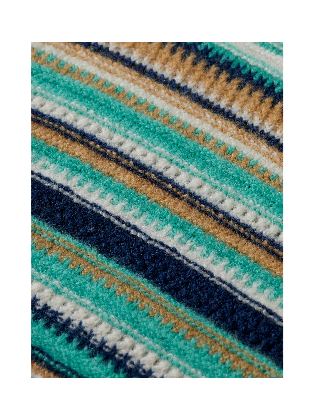 striped pullover knit