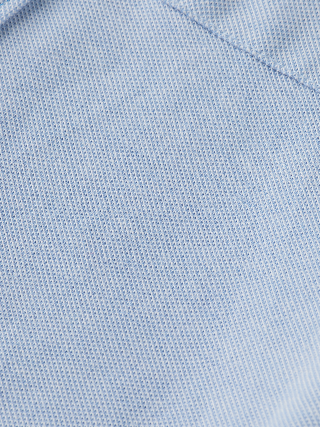 Boys Regular two-tone pique long-sleeve shirt