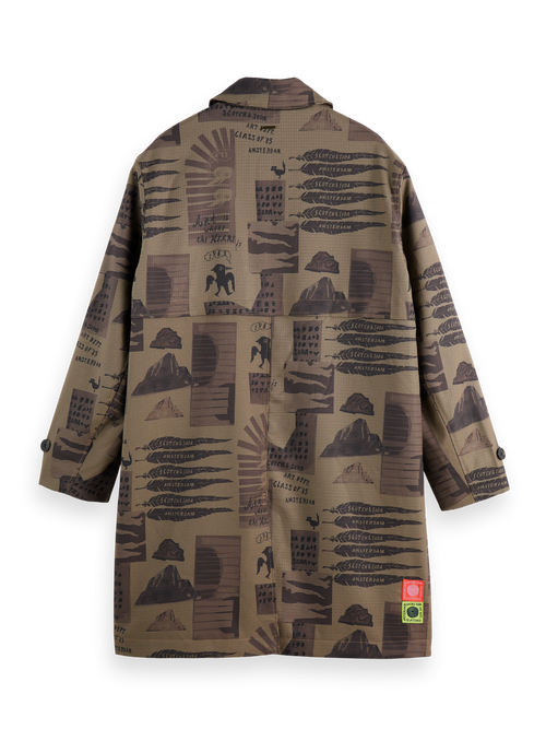 Collage car coat