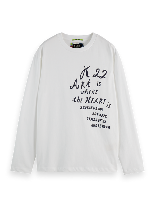 long sleeve artwork t-shirt