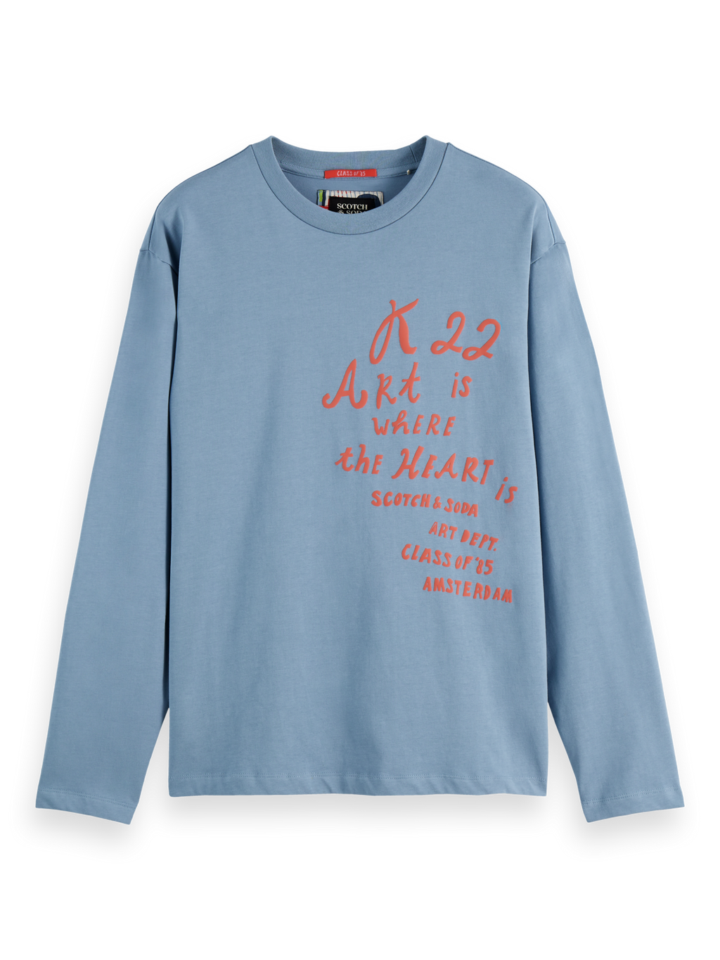 long sleeve artwork t-shirt