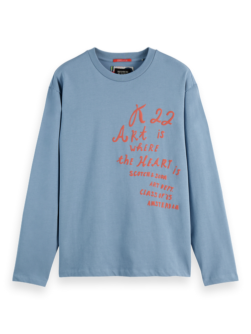 long sleeve artwork t-shirt