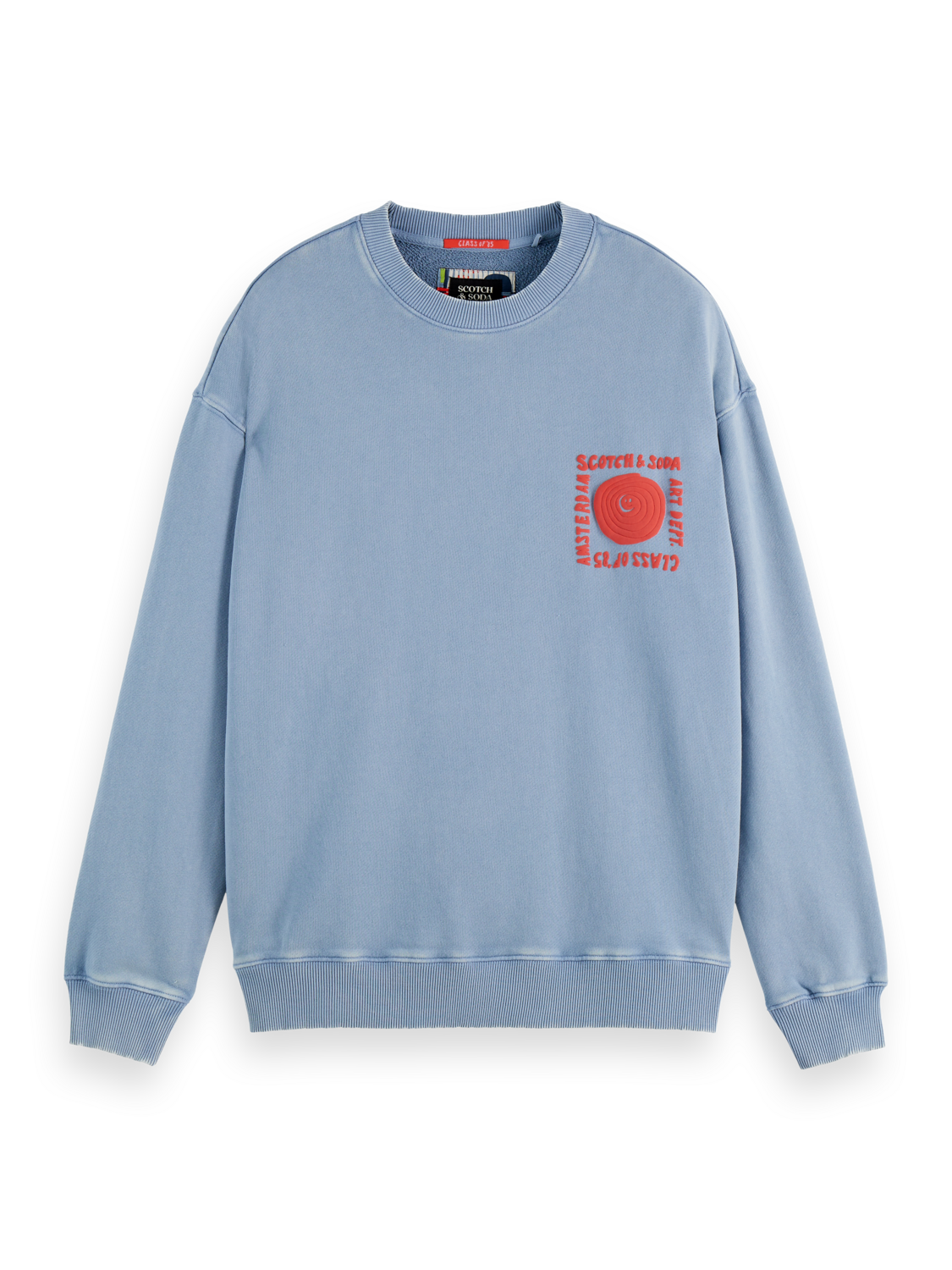 washed artwork sweatshirt