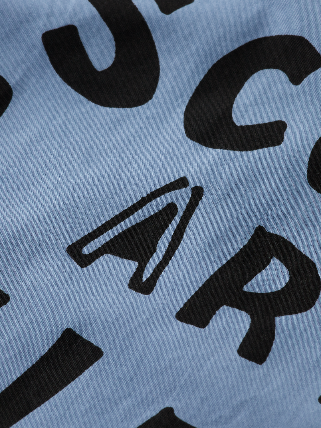 letters poplin shirt