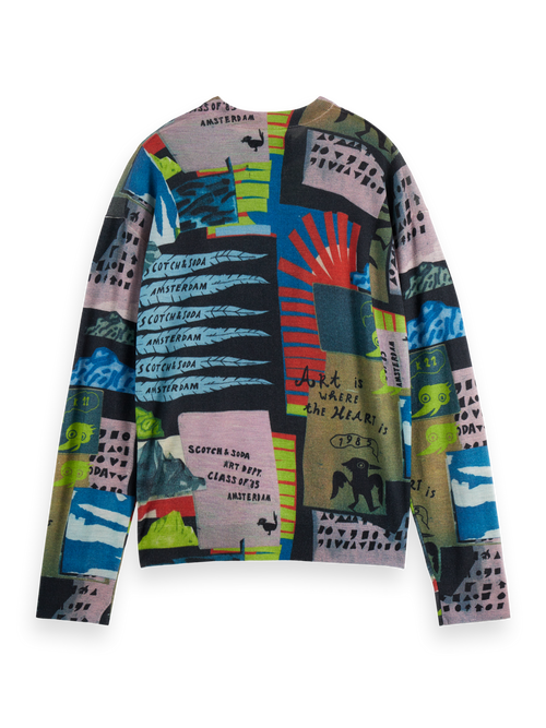 printed henley