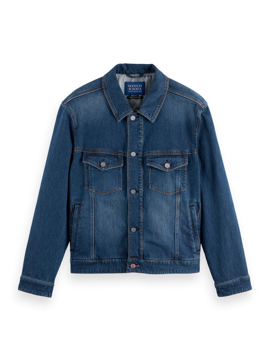 Denim Trucker Jacket – Let It Rain Collection