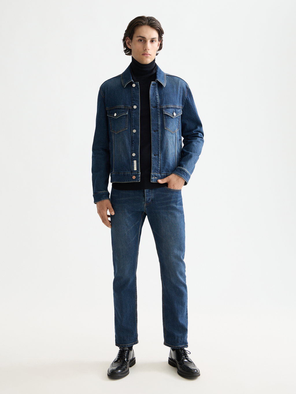 Denim Trucker Jacket – Let It Rain Collection