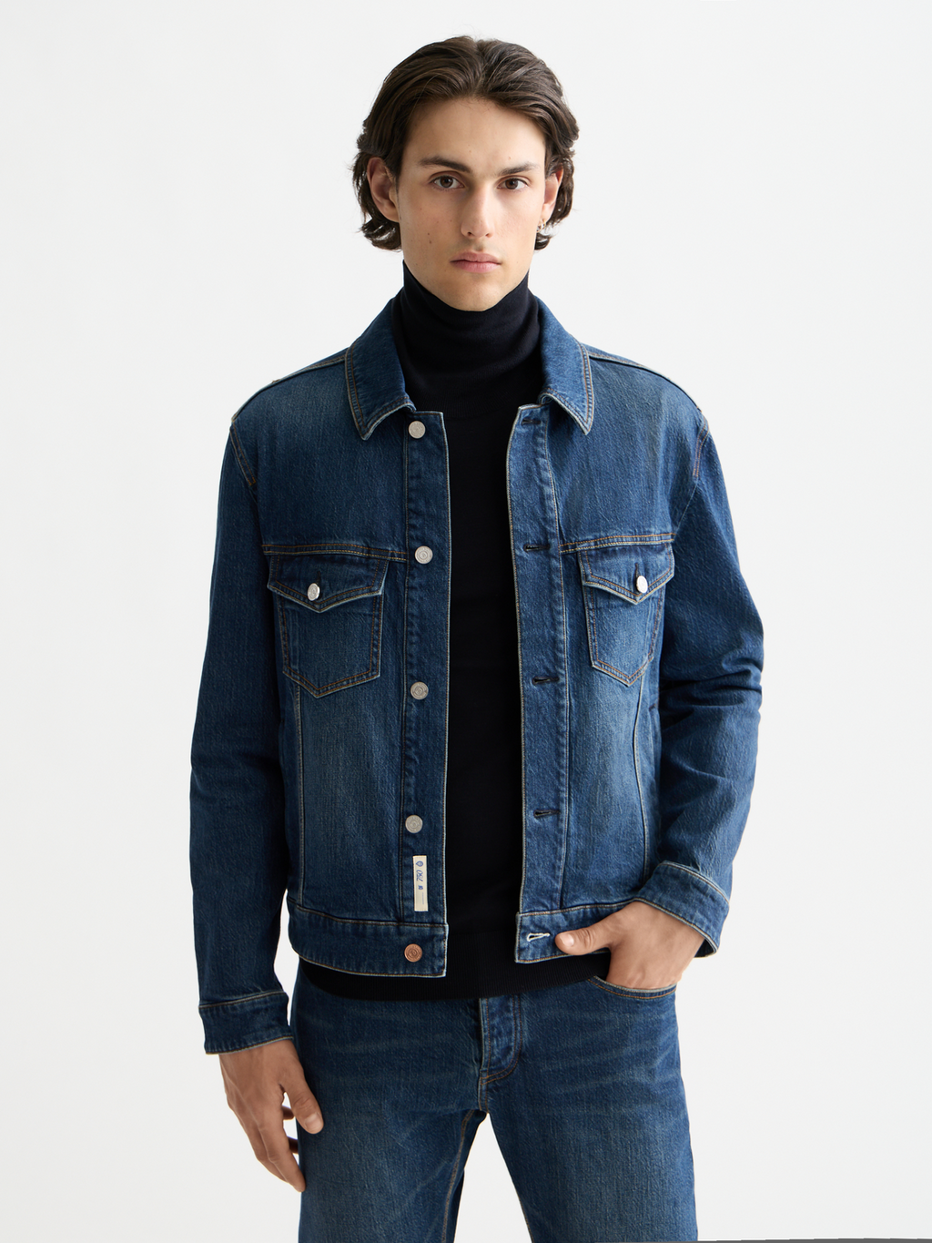Denim Trucker Jacket – Let It Rain Collection