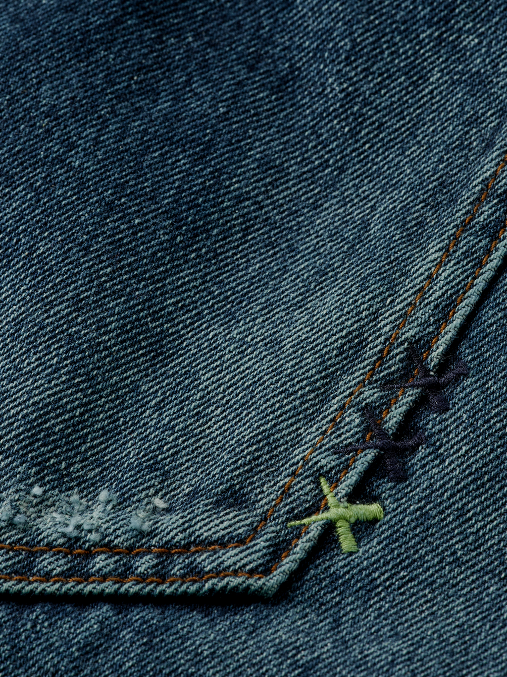 Dean loose tapered denim